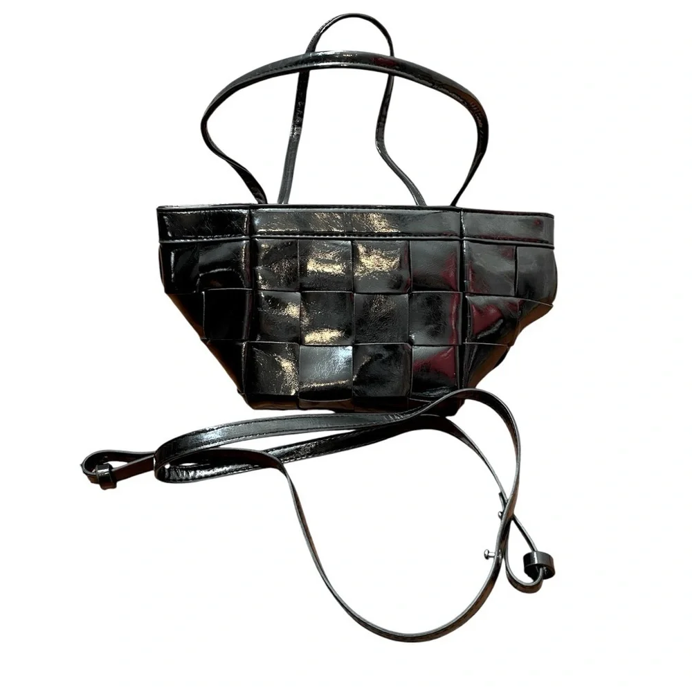 Commense Black Bucket Bag Hobo‎ Y2K Handbag